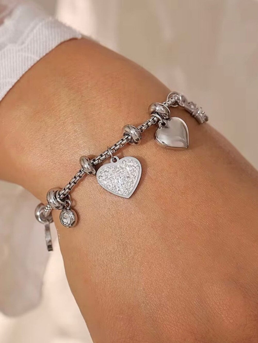 Silver Charm Bracelet - Picture 3 of 7